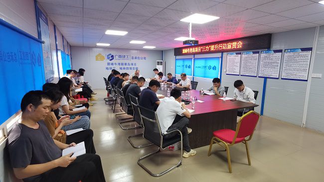 分公司党支部书记、副总经理胡海云深刻牛湾岛项目宣贯《“三力”提升行动》。。。。。。。；；；；平ㄊ 摄建图）.jpg